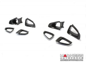 Jaguar F-TYPE Interior Trim - Carbon Fiber - Headrest Insert Trim Kit